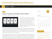 Tablet Screenshot of initiativeforpeacebuilding.eu